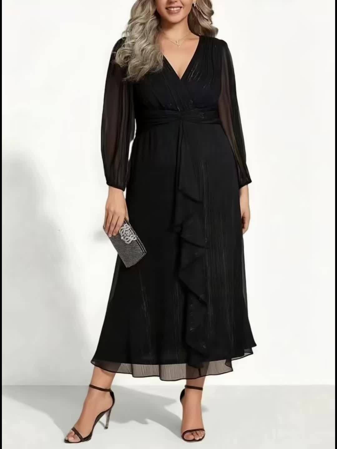 P097 Style Targeted Women's Dress