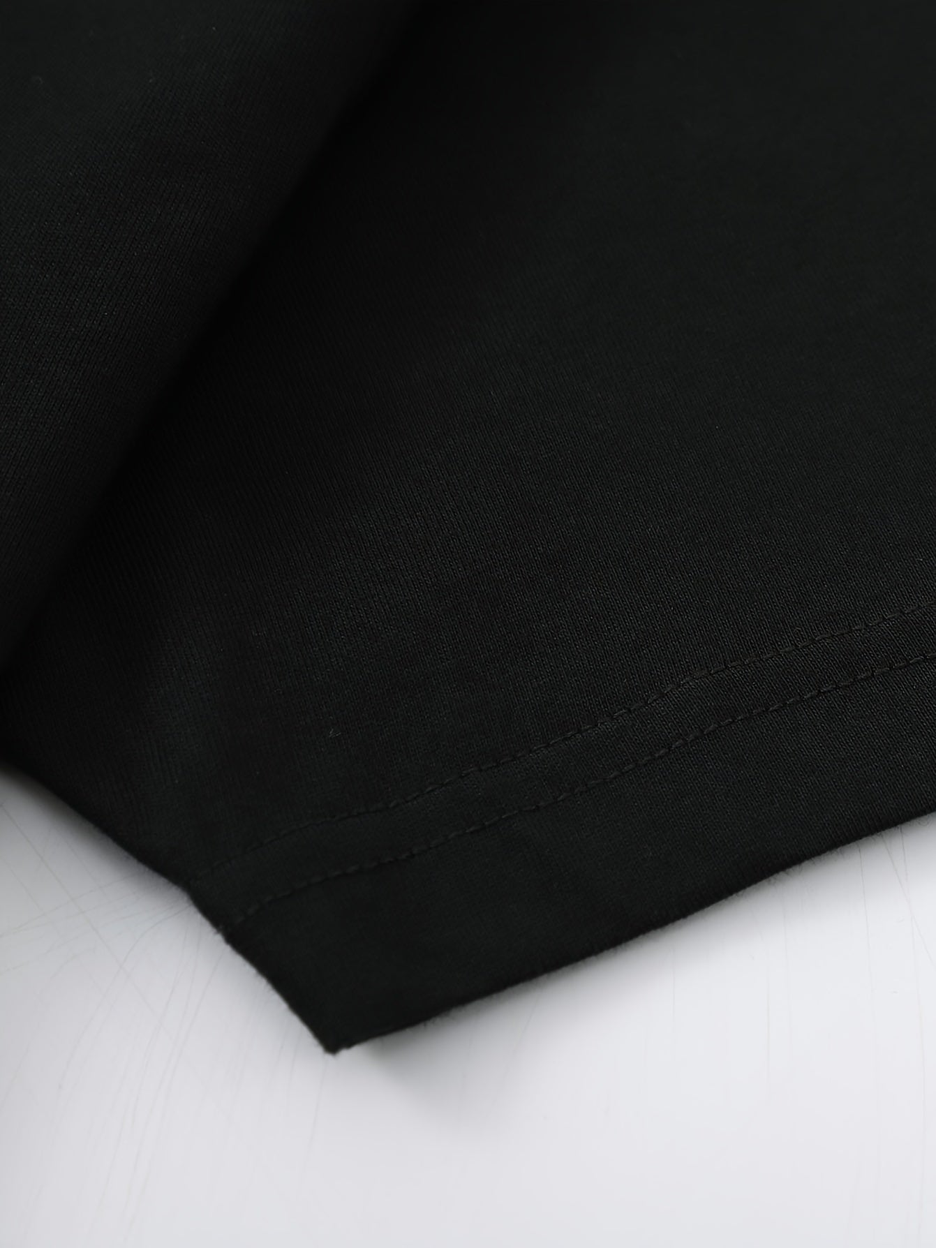 Flower Embroidery Label Men's Trendy Short Sleeve Crew Neck T-shirt, Summer Outdoor