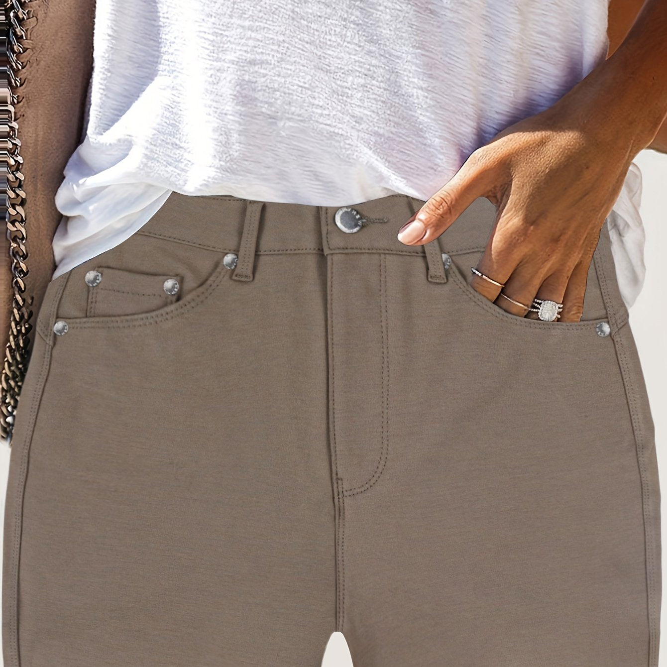 Pantalon pour femmeLongueur Totale