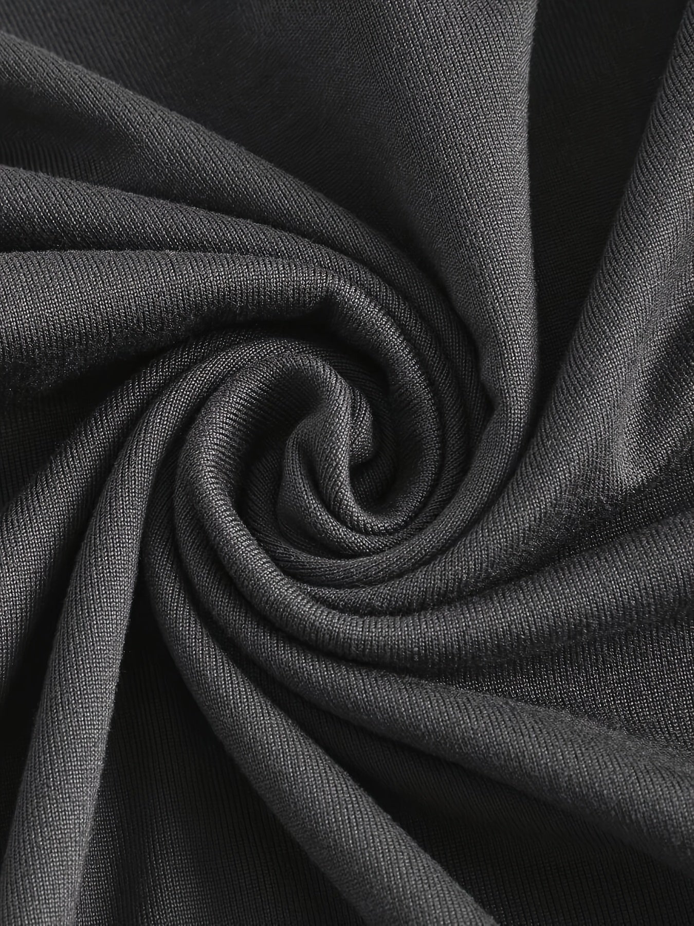 Lot de 3 Tops Femme Col Montant Manches Longues – Couleurs Unie Noir, Blanc et Gris