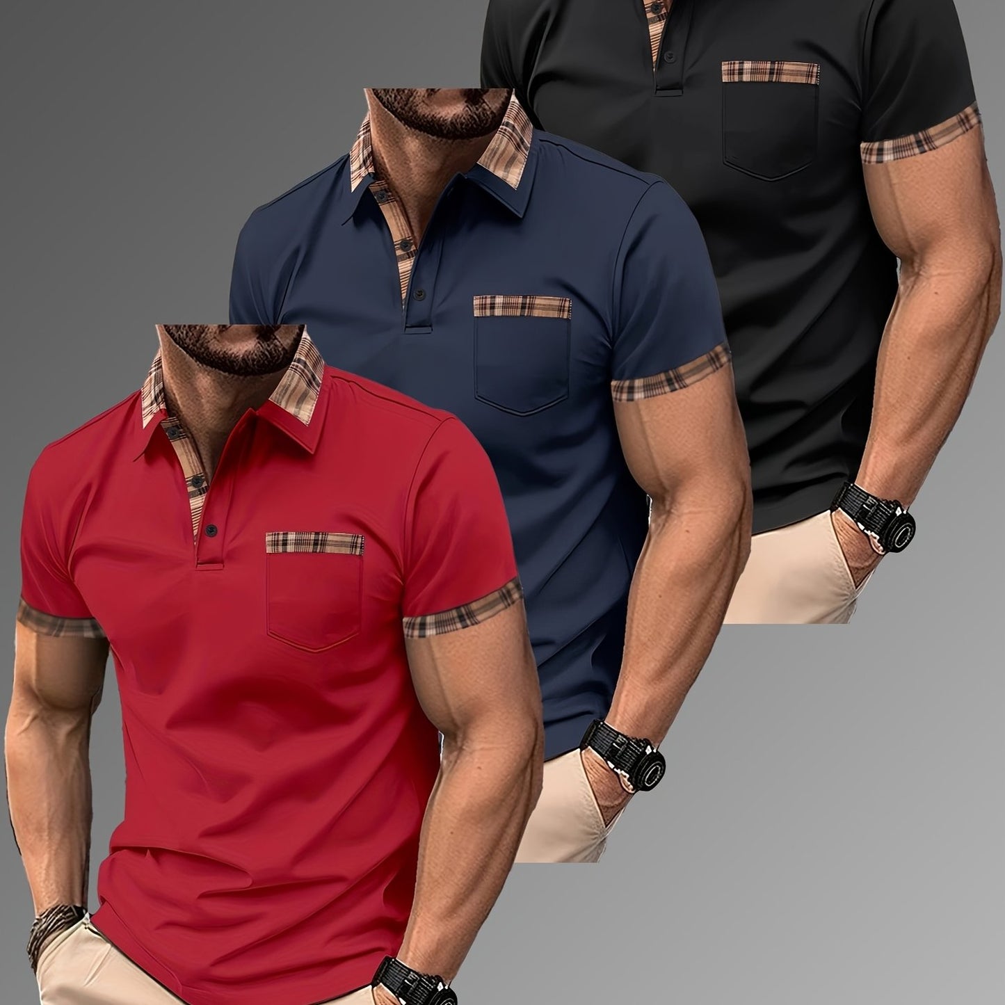 New Three-Piece Set of Men'S Casual Office Attire