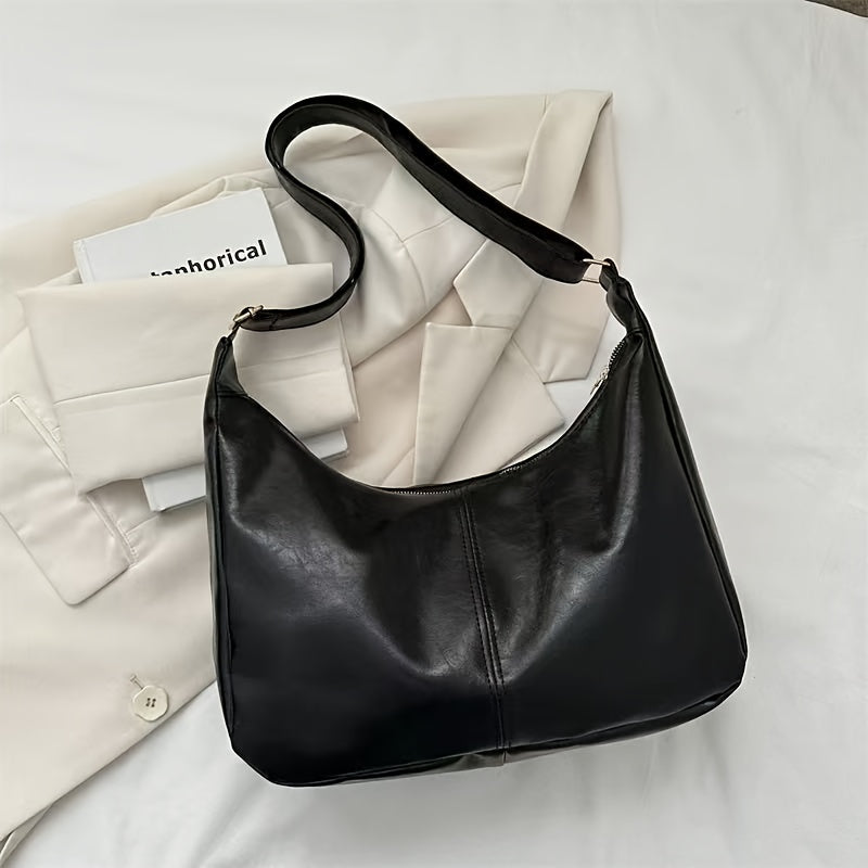 Sac et Bandoulière Femme Grande Capacité – Marron Café/Noir, Finitions Dorées, Spacieux pour Travail, Voyage et Quotidien, Durable et Facile à Nettoyer, Sac Élégant pour Bureau et Déplacements