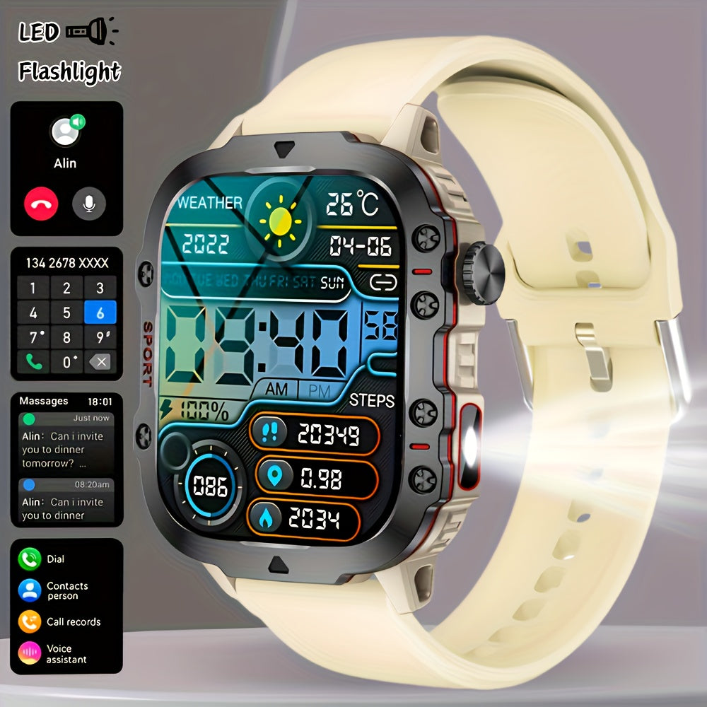 Nouvelle Montre Connectée Homme & Femme – Appels/SMS Sans Fil, Multi-Modes Sport, Contrôle Caméra à Distance, Tracker Fitness – Compatible Android et iPhone