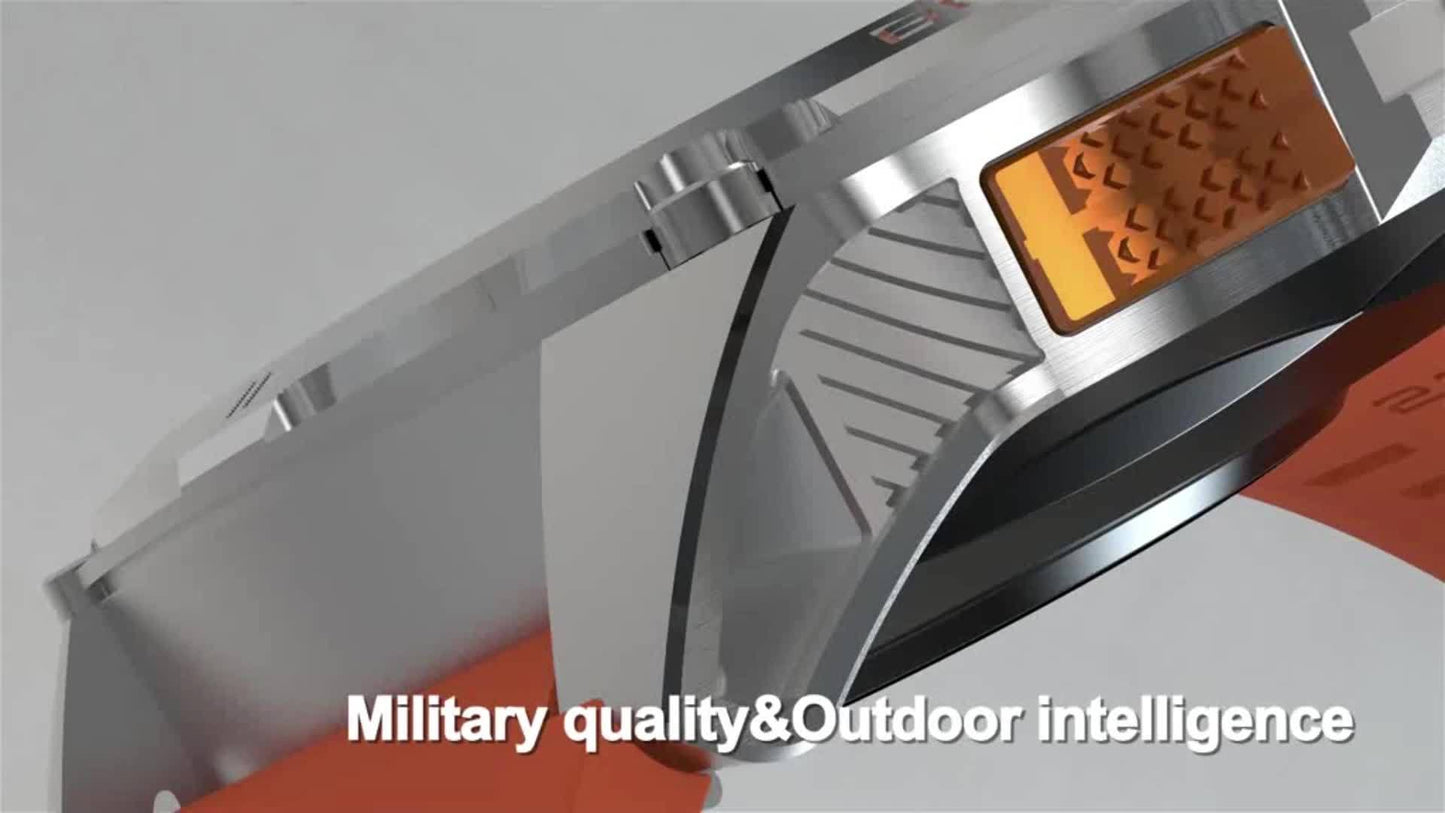 Montre Connectée GPS – Écran AMOLED 1,43", Grande Autonomie, Appels Sans Fil, Modes Sport, Lampe Torche LED, Smartwatch Outdoor Haute Précision