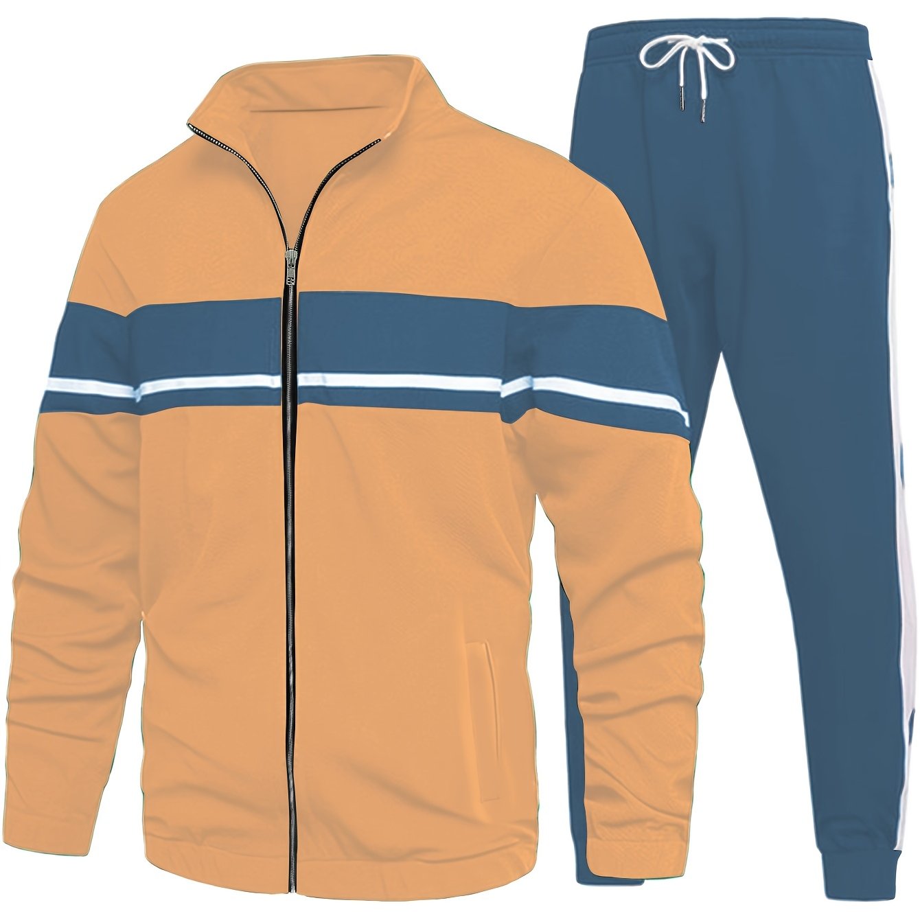 Ensemble Sport Décontracté Grande Taille Homme