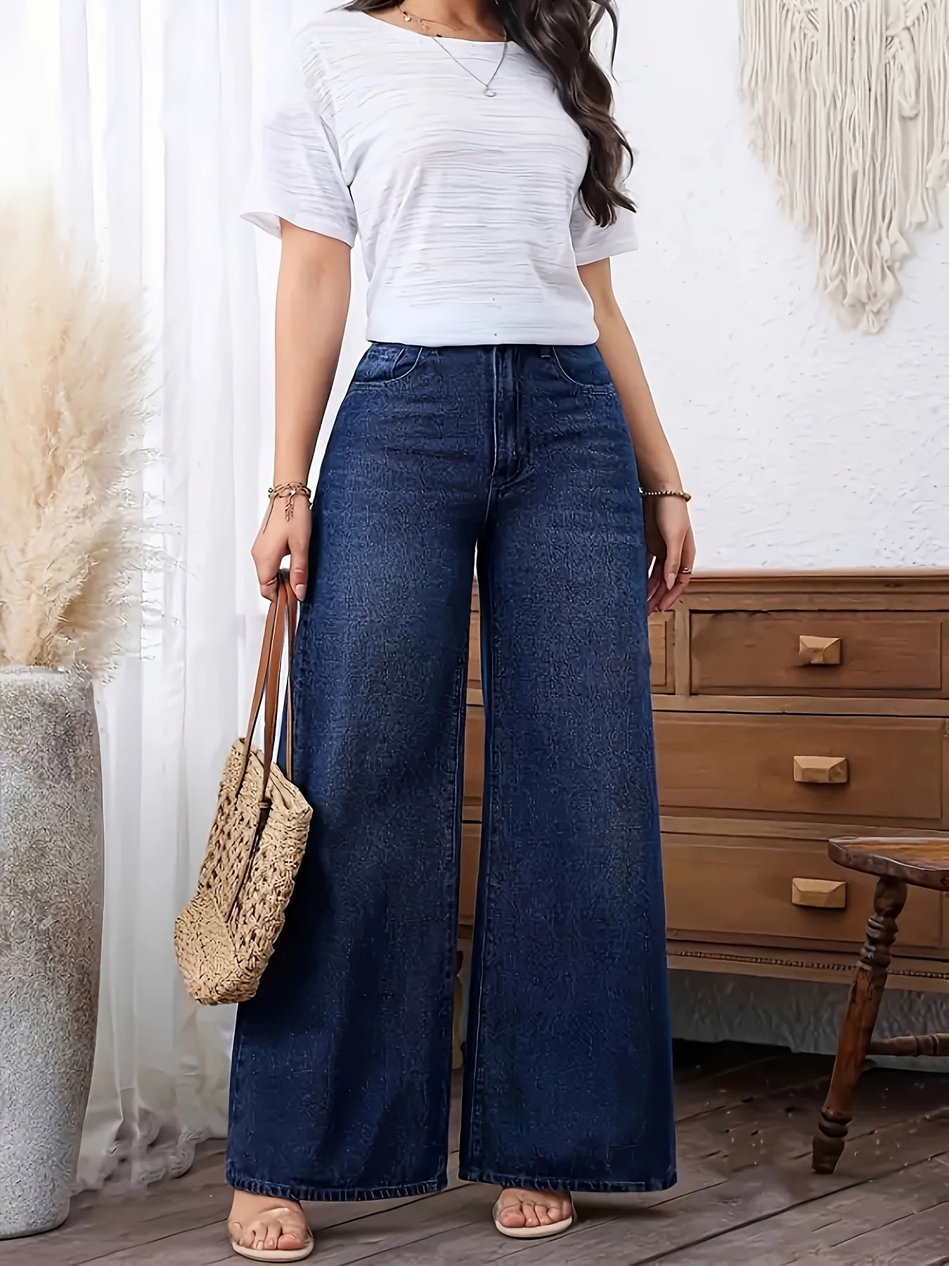 Jeans évasés pour femmes