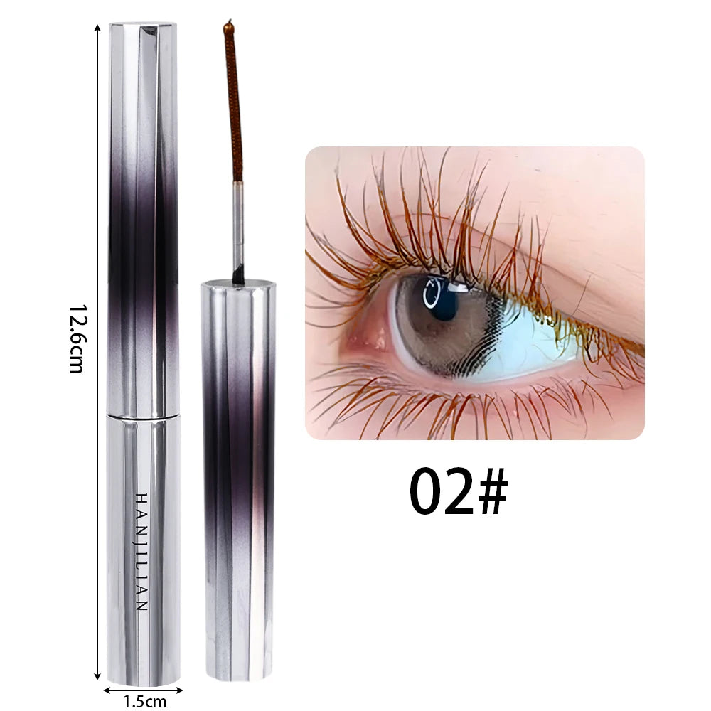 Mascara 3D recourbant tube acier volume extra waterproof cils naturels longue tenue maquillage coréen