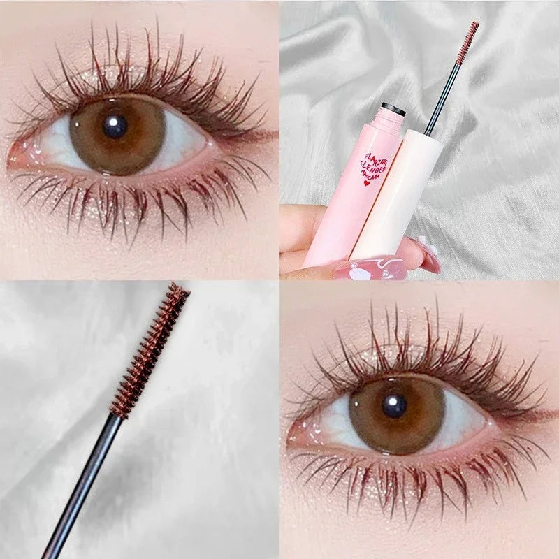 Mascara noir et marron 3D allongeant cils volume extra waterproof cils naturels maquillage coréen