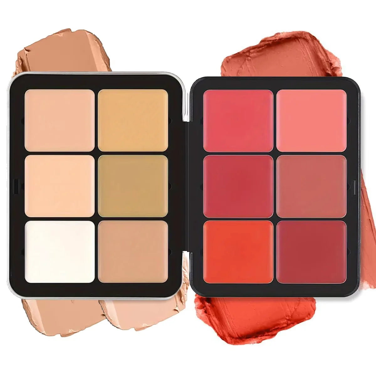 Palette 12 Couleurs – Correcteur, Blush, Contour et Highlighter