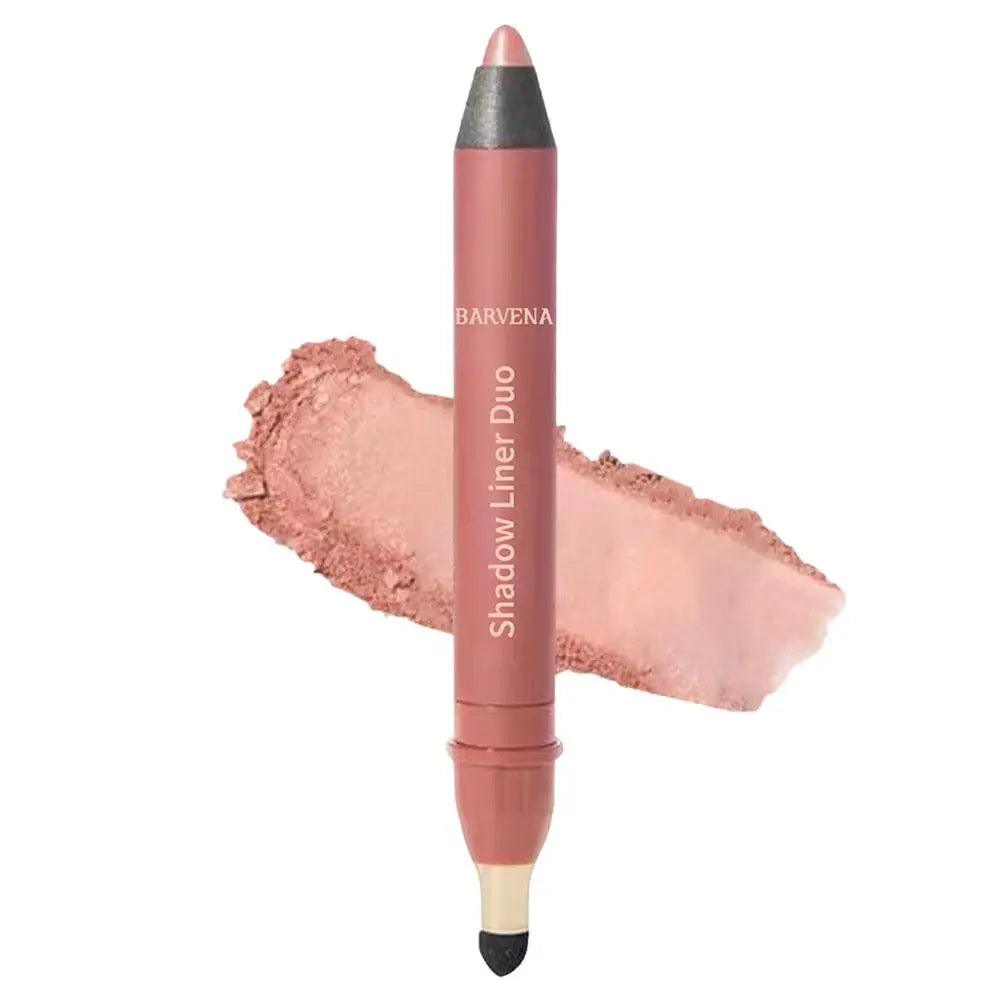 Crayon 2 en 1 nacré – fard à paupières et eyeliner, paillettes métalliques, longue tenue, waterproof, facile à appliquer, maquillage des yeux