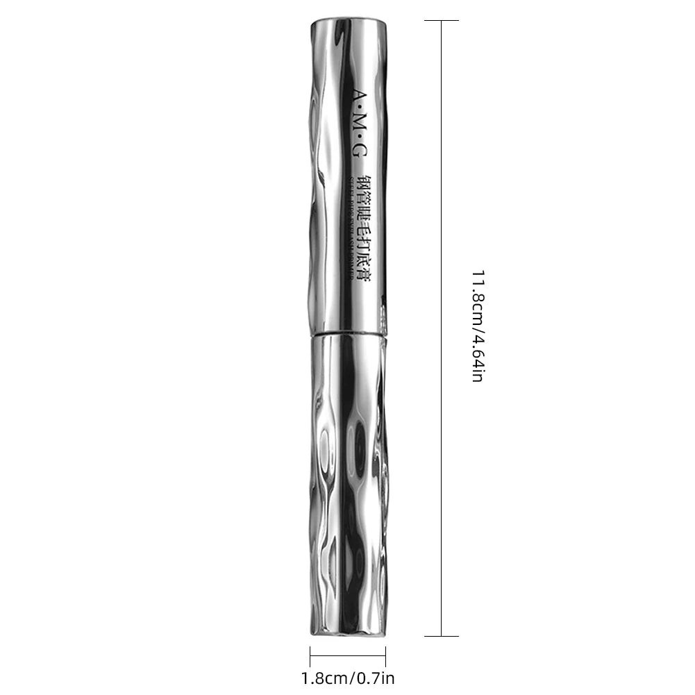 Mascara petit tube acier noir volume et courbure waterproof 4D cils allongés longue tenue séchage rapide