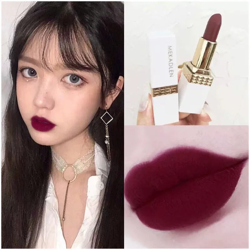 Rouge à Lèvres Violet Lavande & Rose — Teintes Rose, Mauve et Raisin | Couleur Riche et Vibrante | Finition Satinée Hydratante pour un Maquillage Doux et Élégant