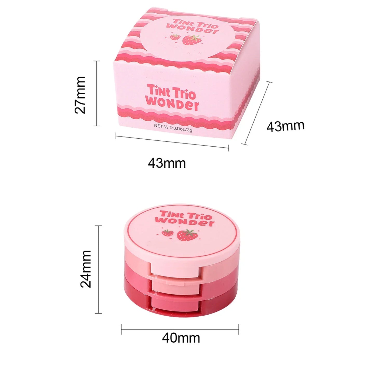 Blush Visage Mat Naturel — Texture Velours Lisse, Crème pour Lèvres et Joues, Rouge, Waterproof, Maquillage Complet