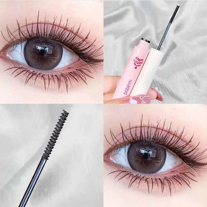 **« Mascara fibres de soie – Brosse ultra-fine, waterproof et recourbant »**