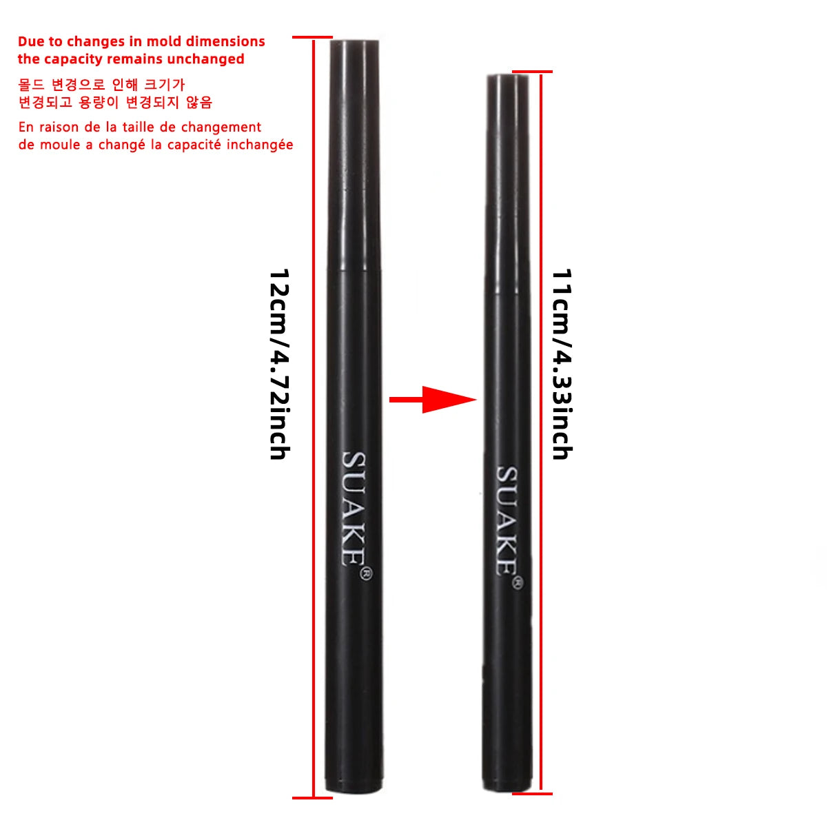 Eyeliner Liquide Noir Doux — Application Fluide à Séchage Rapide, Résistant à l’Eau, Tenue Longue Durée, Sans Fuite d’Encre, Ne Bave Pas, Crée un Trait Précis et Intense pour un Regard Élégant