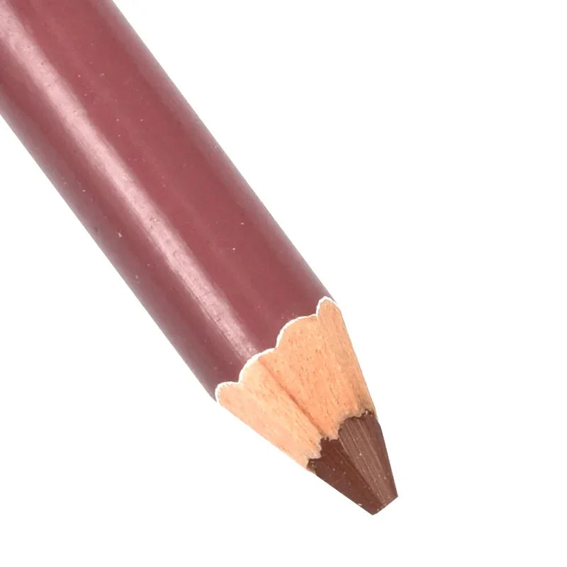 Crayons à Lèvres Professionnels en Bois 28 Couleurs – Waterproof, Doux et Charmant, Longue Tenue, Maquillage pour Femmes