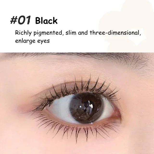 Mascara allongeant et recourbant cils épais waterproof rapide longue tenue maquillage yeux naturel