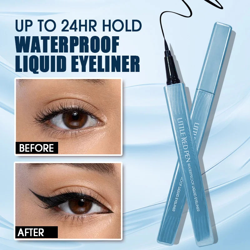 Eyeliner ultra-fin, longue tenue, effet mat et lisse, waterproof, anti-bavures, maquillage coréen, cosmétiques de beauté
