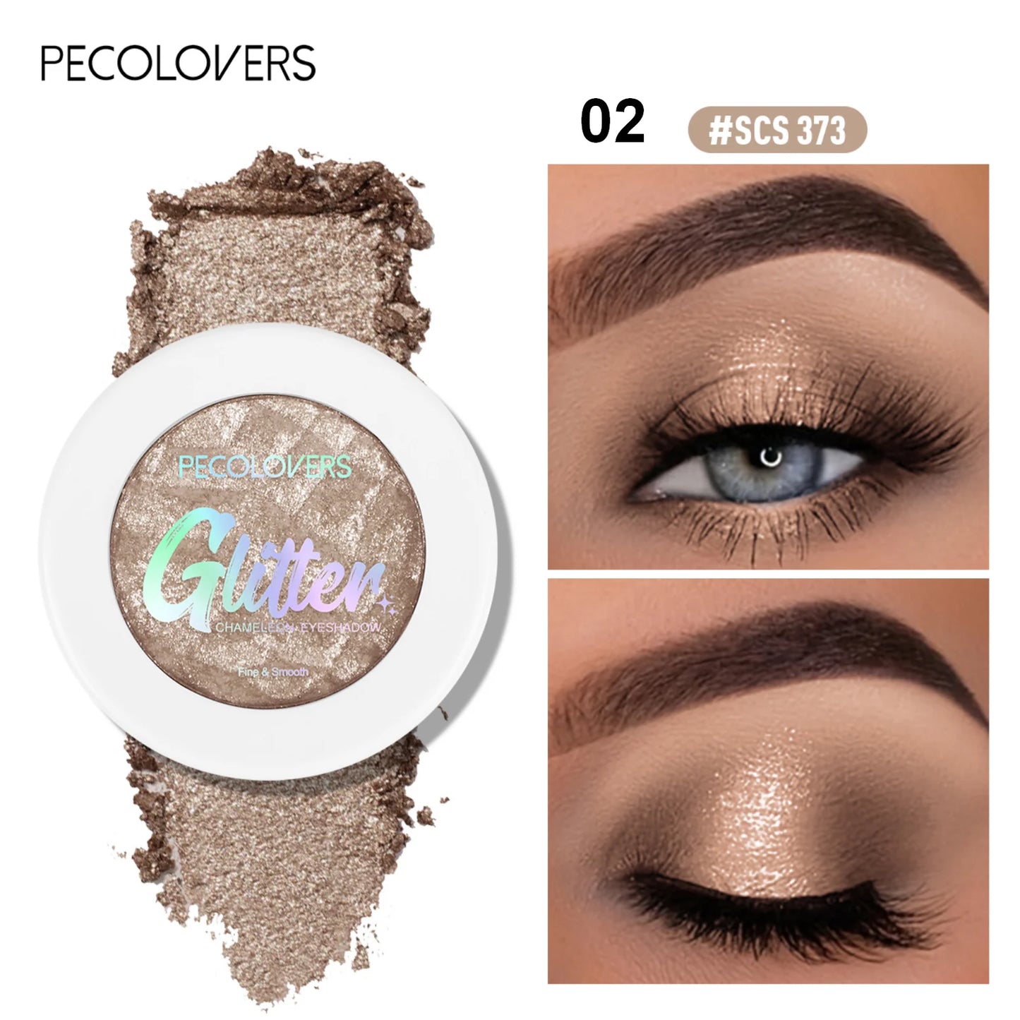 Fard à paupières mono, mat et nacré, lumineux, effet dégradé, longue tenue, maquillage yeux quotidien