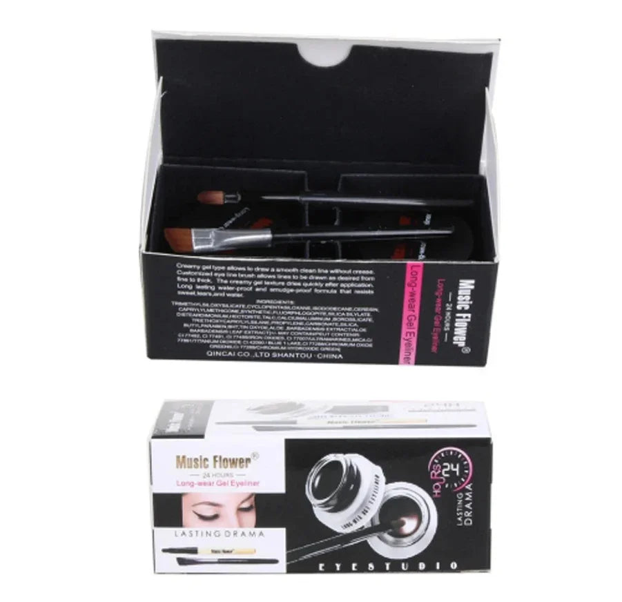 Gel sourcils – crème waterproof et anti-bavure, longue tenue, haute pigmentation, pour maquillage des sourcils et yeux