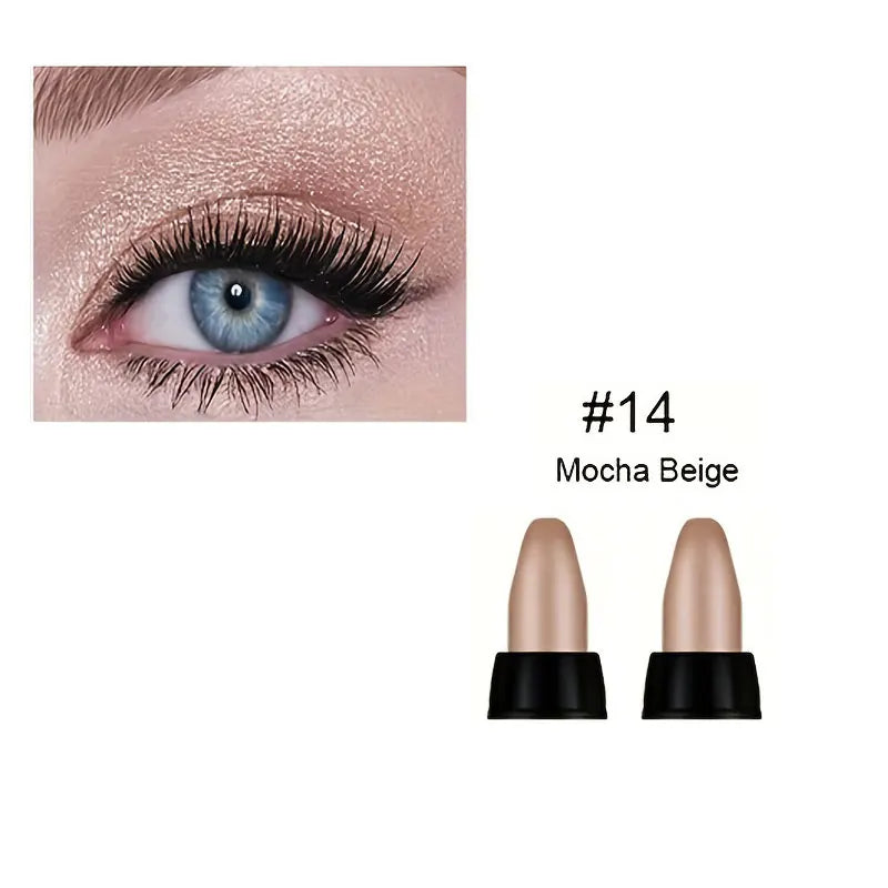 Eyeliner Waterproof 16 Couleurs – Maquillage Oeil Brillant et Durable