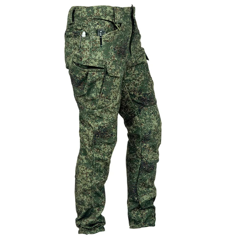 Pantalon d’Hiver Homme – Imperméable, Doublé Polaire, Snowboard et Ski, Softshell, Multi-Poches, Pantalon de Travail et Outdoor