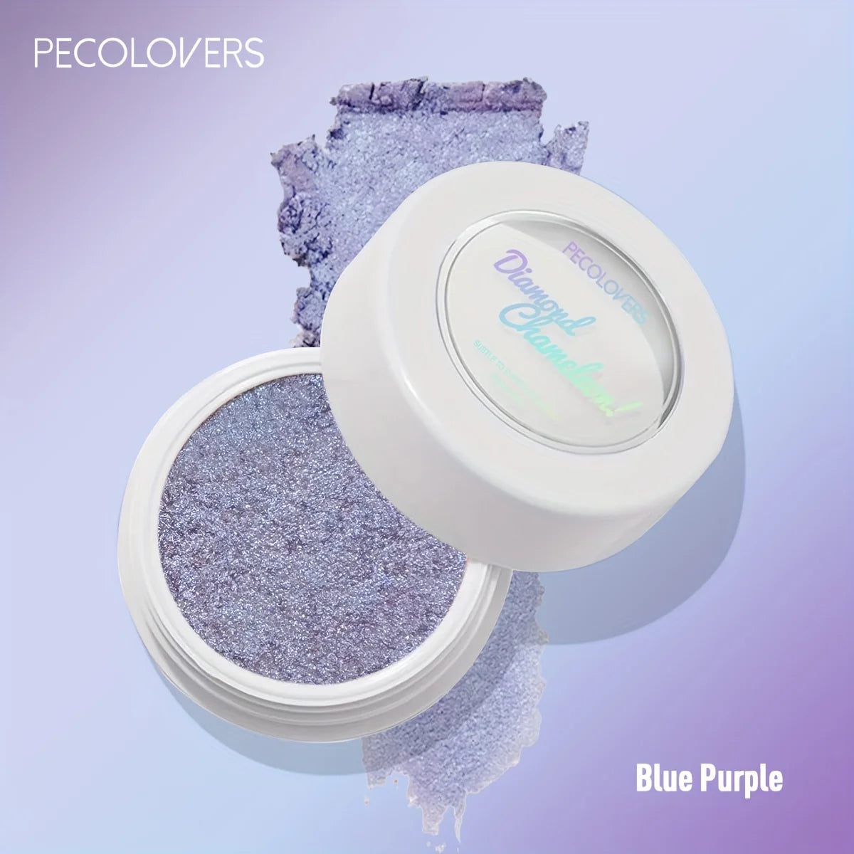 Ombre à paupières pailletée caméléon, enlumineur nacré mono-teinte, maquillage illuminateur puissant, outils de maquillage scintillants pour les yeux