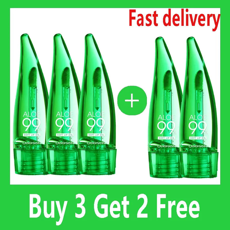 Rouge à Lèvres Naturel à l’Aloe – Teinte Longue Tenue, Waterproof, Hydratant, Soin, Gloss Changeant de Couleur, Baume à Lèvres Huileux