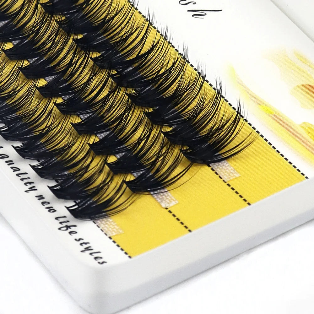 Cils en vison 20D/30D – 1 boîte/60 grappes, extensions de cils naturels 3D russes, cils individuels en grappes – Outils de maquillage