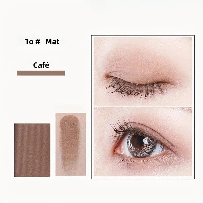 Palette fards à paupières professionnelle 12 couleurs, nudes mats et scintillants, maquillage yeux pour maquilleurs