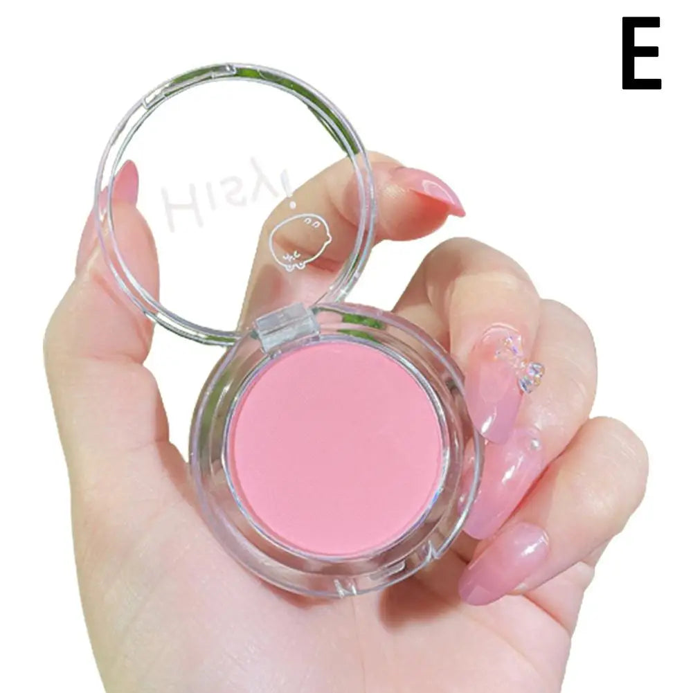 Blush mat pour filles – Crème pêche, maquillage rose et rouge pour joues – Poudre blush, teinte pour contour, palette de joues