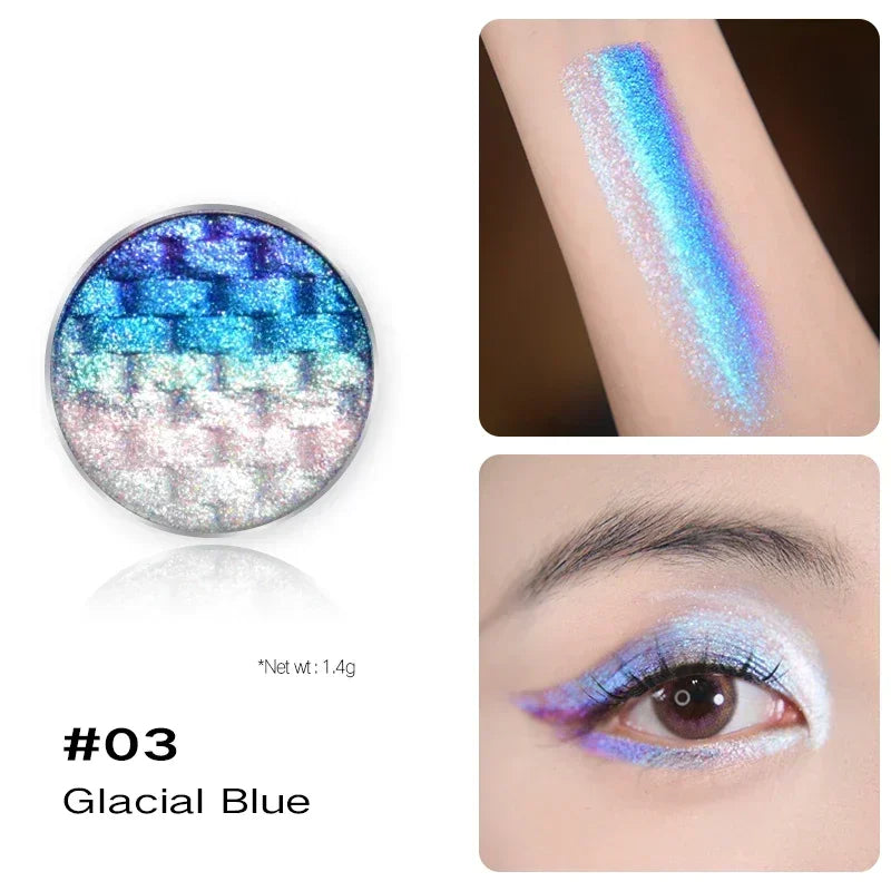 **« Fard à paupières– 5 couleurs scintillantes et longue tenue »**