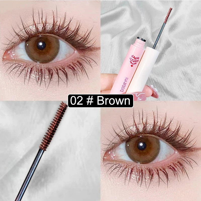 Mascara noir et marron 3D allongeant cils volume extra waterproof cils naturels maquillage coréen