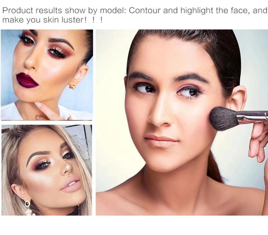 **« Palette 123 couleurs – Fards à paupières mats + 15 blushs et enlumineurs pailletés »**