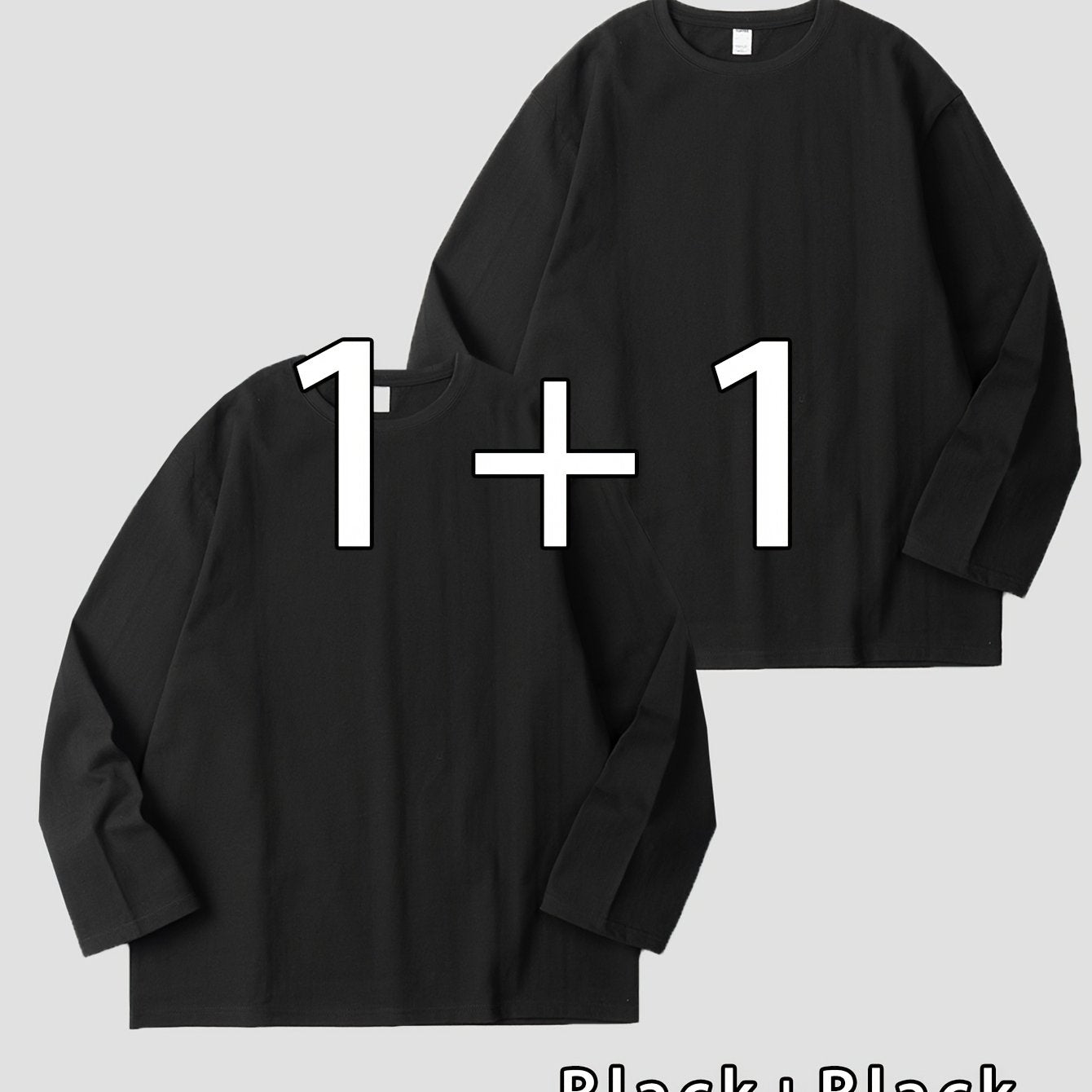 Pure Basic Long Sleeve Two Pack