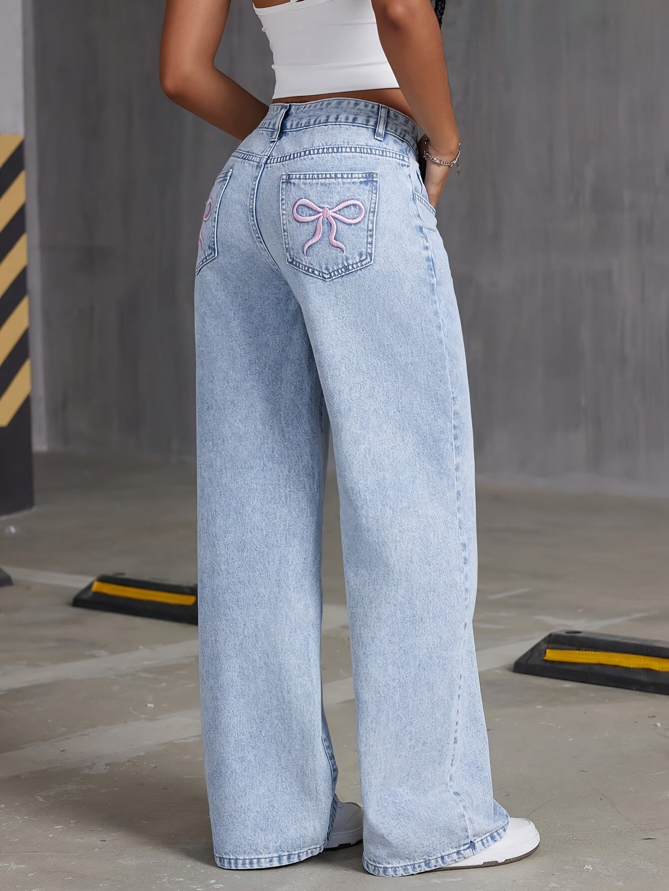 Pantalon Femme Denim Élégant