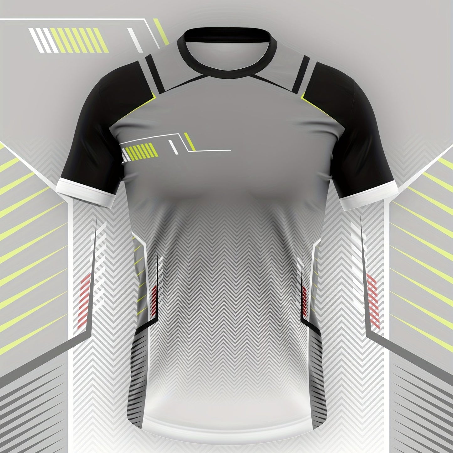 Geometric Creative Sports T-shirt