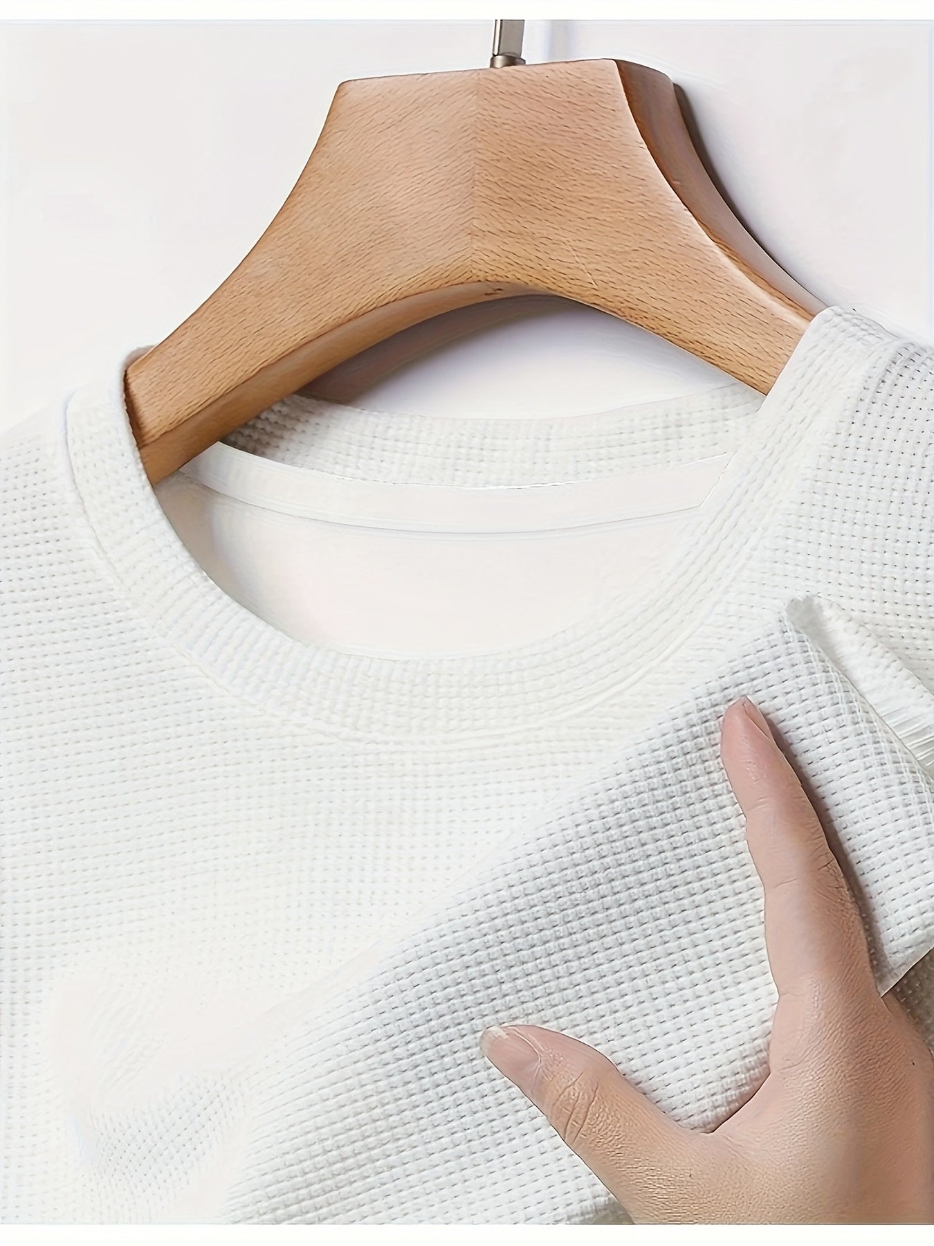 3pcs Men's Quick-Dry Breathable Waffle Knit T-Shirts - Moisture-Wicking Regular Fit Casual Tees for Gym, Hiking & Outdoor Activities, Solid Color Round Neck Summer Spring Autumn Essentials