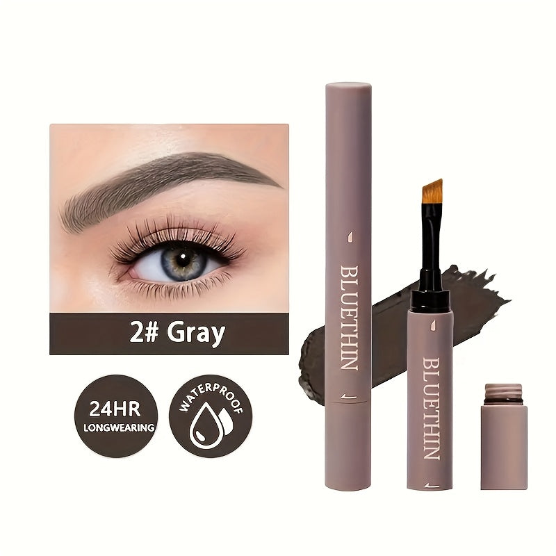 Crème à sourcils double embout waterproof et anti-transpiration – Longue tenue