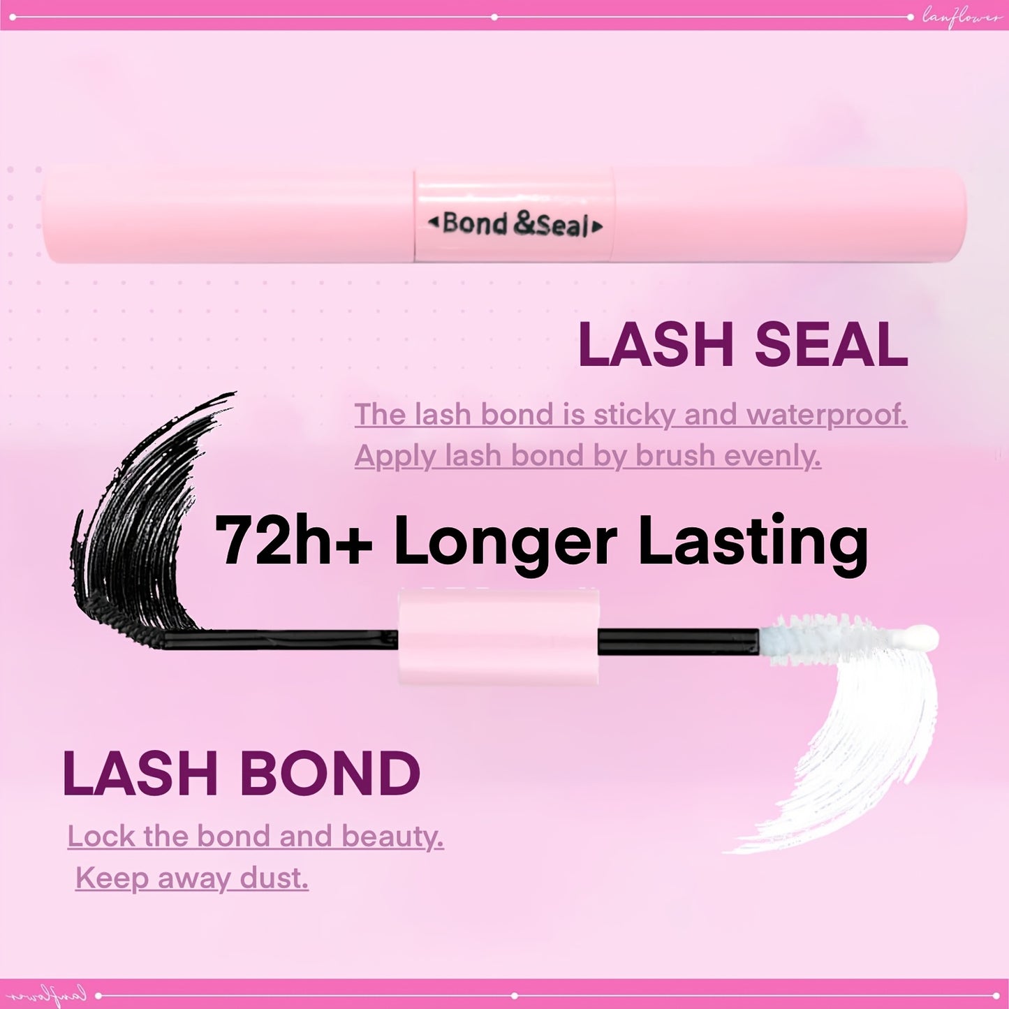 Set Faux Cils — Épais et Naturels, Inclus Colle et Pince, Cils Charmants, Parfait pour DIY à Domicile