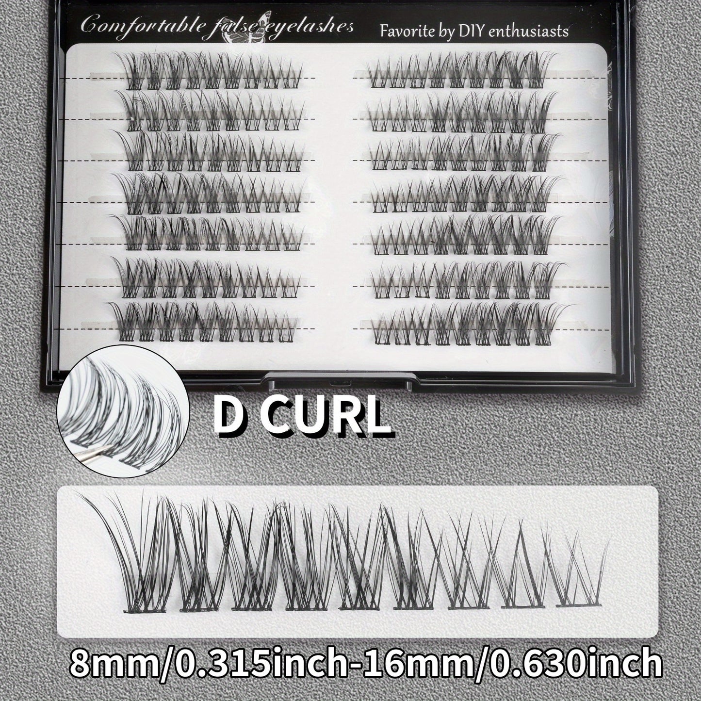 Nouvelles Faux Cils — Aspect Naturel, Faciles à Appliquer, Style Naturel pour Sublimer le Regard