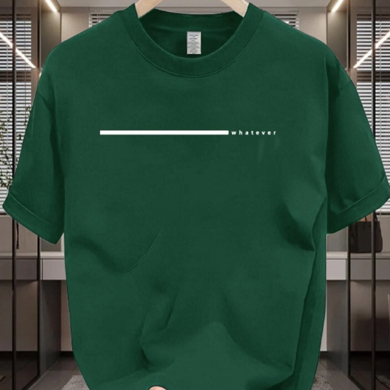 Men's 100% Cotton Oversized T-Shirt - Minimalist White Round Neck Short Sleeve Casual Casual Attire, All-Season Comfortable Breathable Layering Essential, Versatile Basic Tee for Men (Machine Washable, White) - Gym, Office &