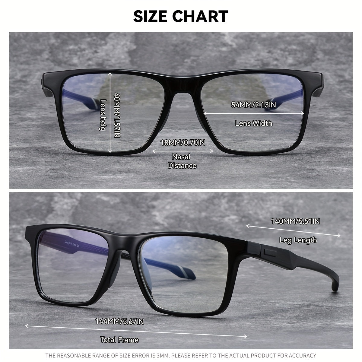 1pc Classic Glasses for Women And Men, Suitable for Computer, TV, Phone & Gaming, Decorative Glasses