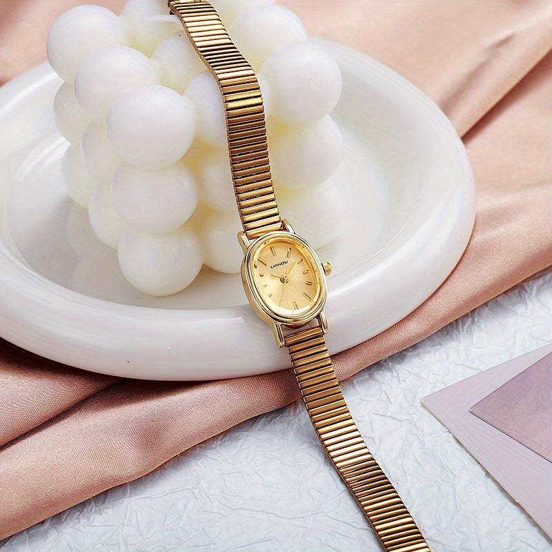 Montre de Luxe – Argent/Or, Accessoire Élégant et Stylé