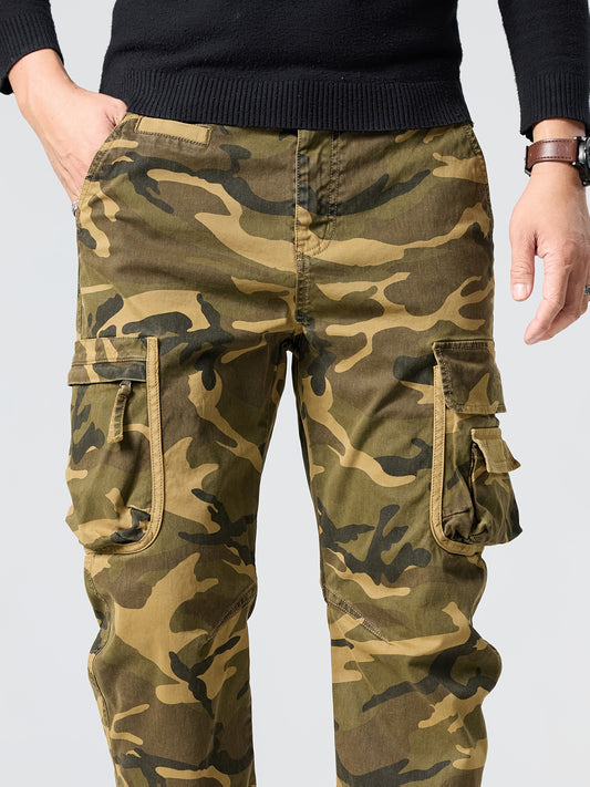 Pantalon Cargo Camouflage Homme – Multi-Poches Style Streetwear & Outdoor