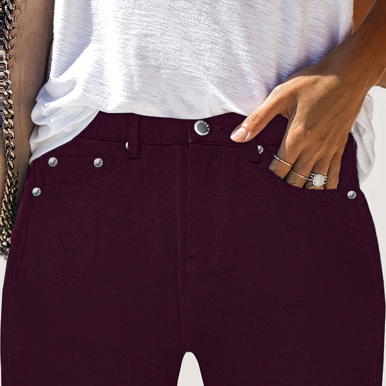 Pantalon pour femmeLongueur Totale
