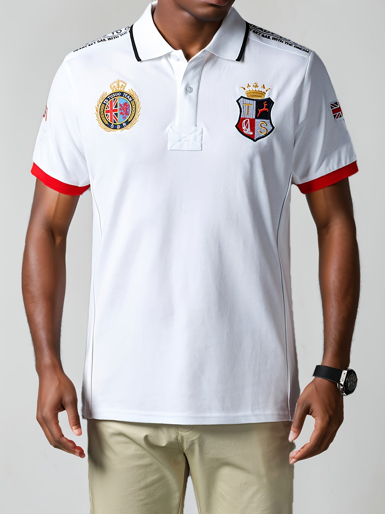 Plus Size Men's Casual Shirt, PLUS SIZE