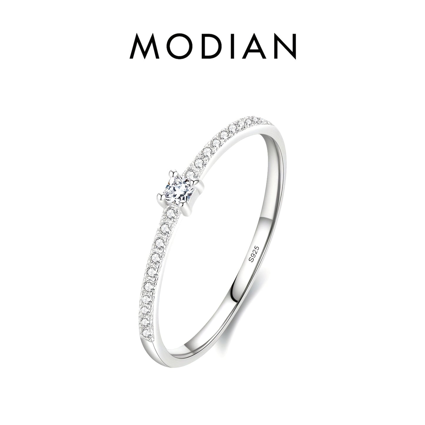 A Ring for Women, Featuring a Classic And Elegant Fashion Style. Made of 925 Pure Silver, This Minimalist And Unique Index Finger Ring Is Perfect for Holiday Celebrations And Gift-Giving. Material: S925 Silver, Net Weight: 0.