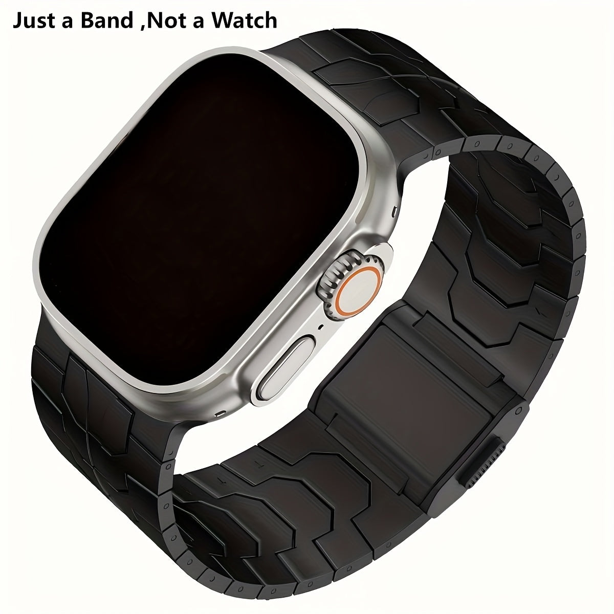 Bracelet Compatible Ultra 2/49 mm, Ultra/Series 9–1 & SE 2 – Bracelet de Remplacement en Titane Grade 2 Haute Résistance, Fermoir Magnétique Ajustable 22 mm, Léger & Durable, Prêt à Offrir