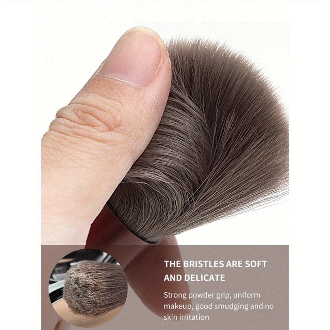 Ensemble de 13 pinceaux de maquillage professionnels en fourrure douce pour fard à paupières, fond de teint et blush